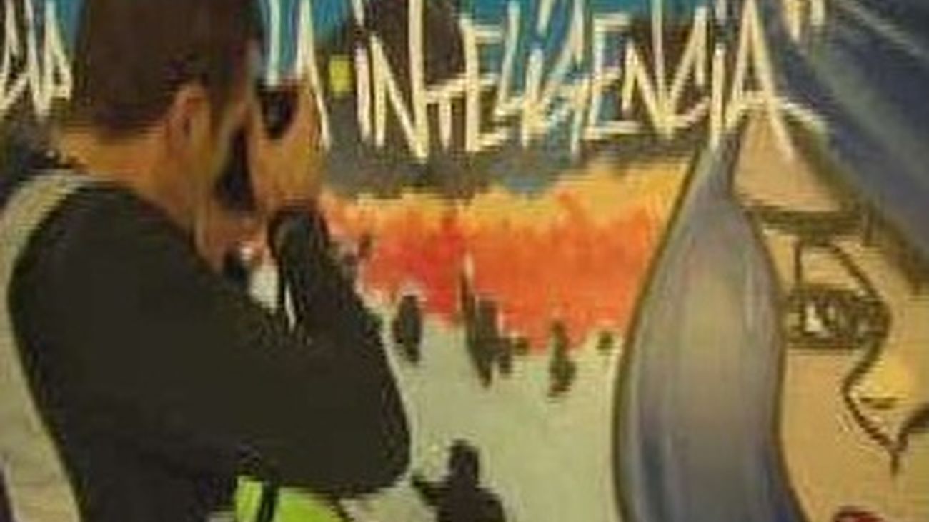 Detenido un grafitero acusado de romper 24 cristales de un tren