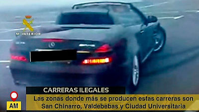 Los vecinos del Ensanche de Vallecas denuncian que en calles de su barrio se organizan carreras ilegales de coches