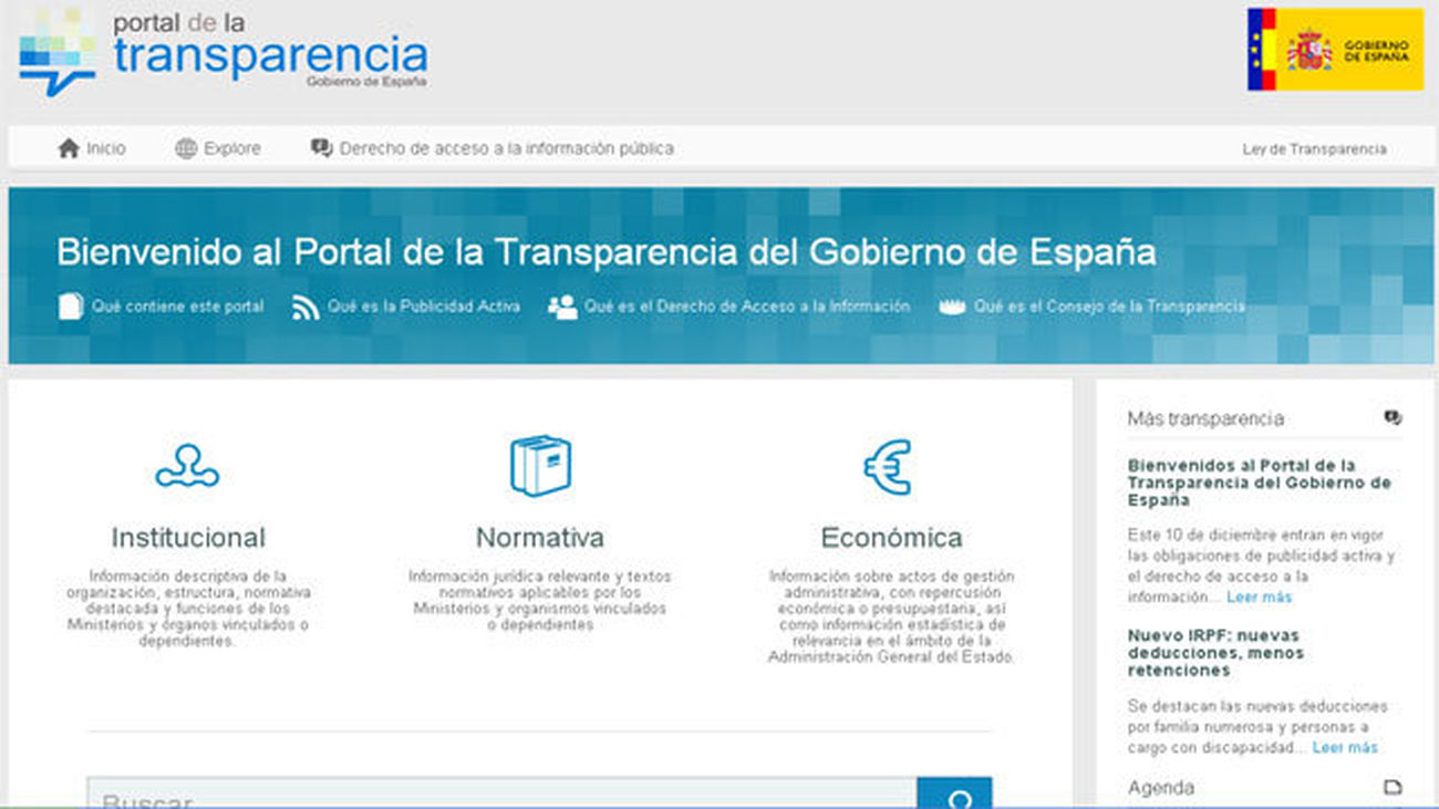 Entran en vigor las nuevas obligaciones de información pública del Ayuntamiento de Madrid