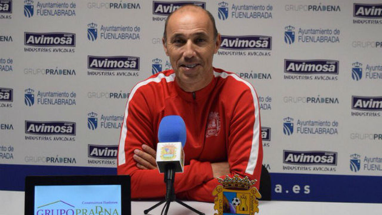 Entrevista a Antonio Calderón, entrenador del Fuenlabrada
