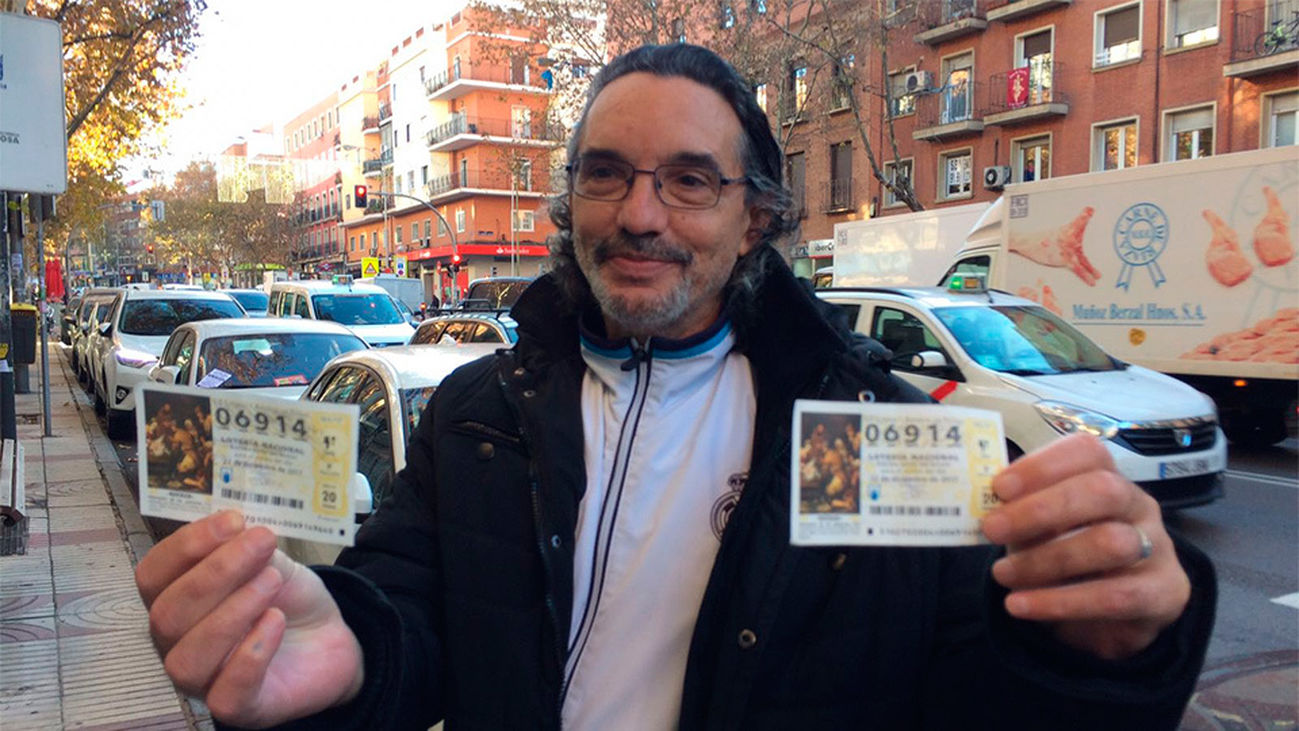 Entrevista a Antonio, le han tocado 100.000 euros