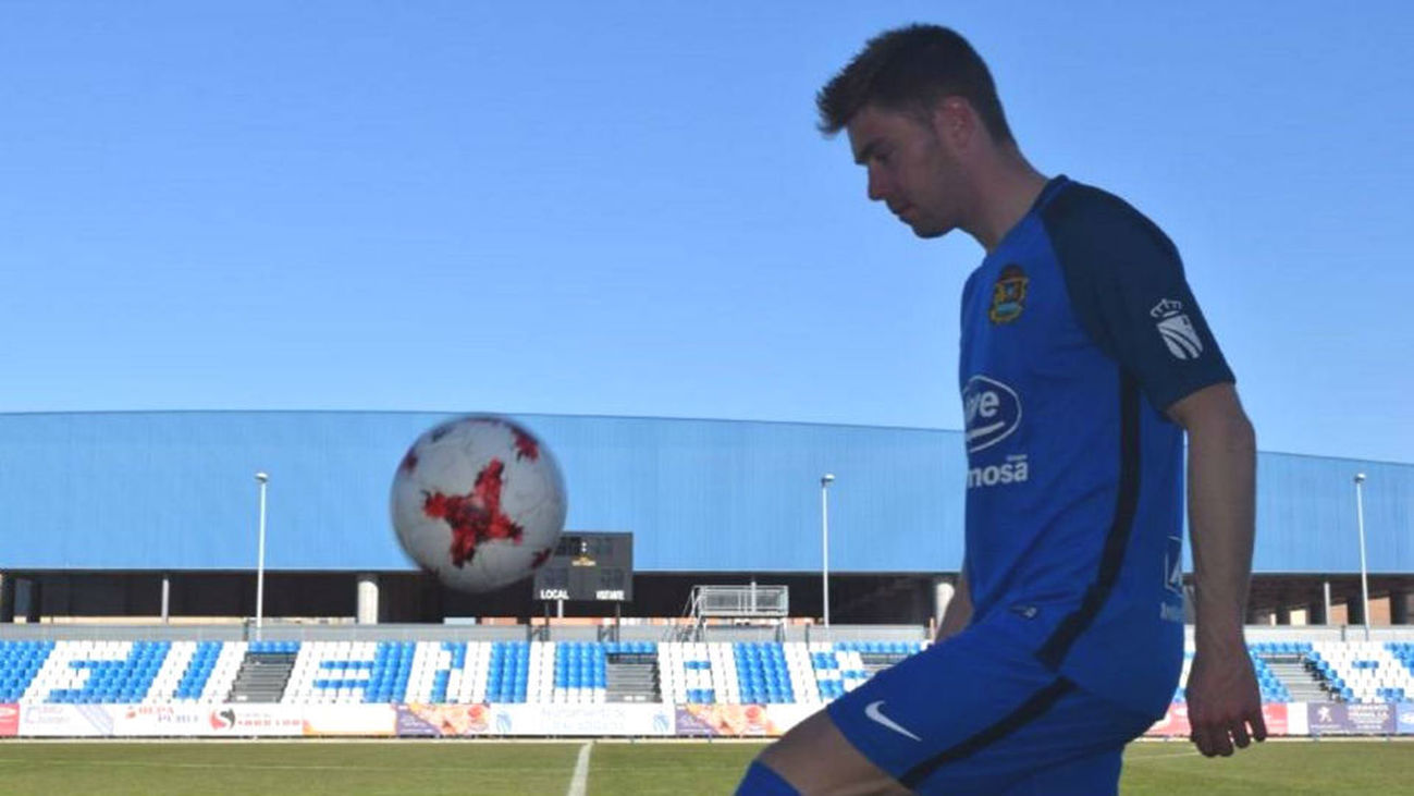 Entrevista a Arruabarrena, delantero del Fuenlabrada