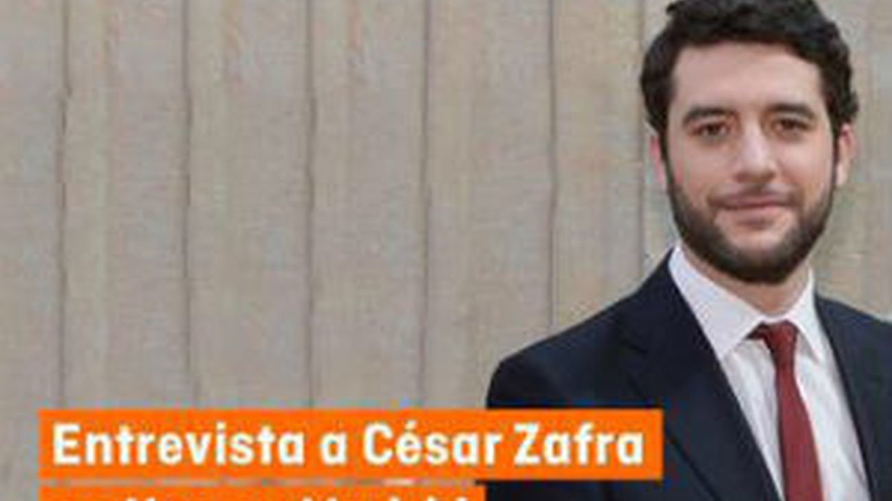 Entrevista a César Zafra, coordinador de C's en la Asamblea de Madrid