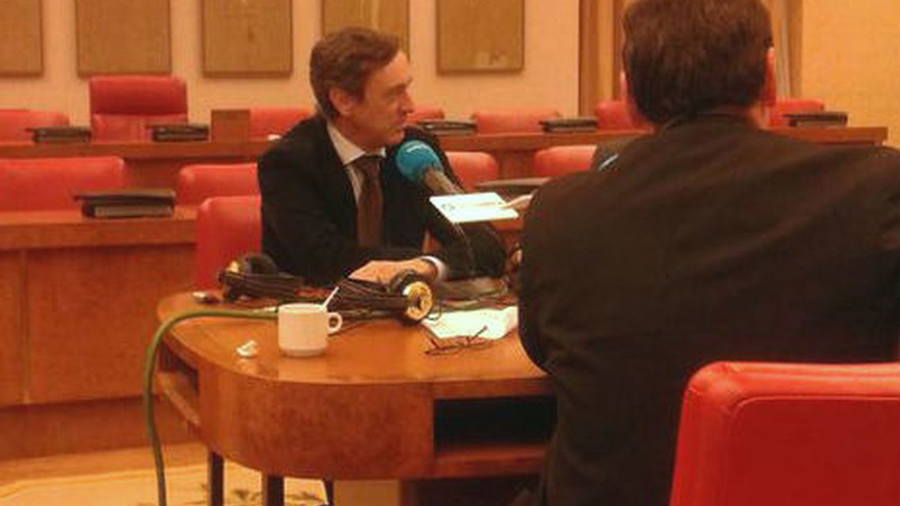 Entrevista a Rafael Hernando, portavoz del PP en el Congreso de los Diputados