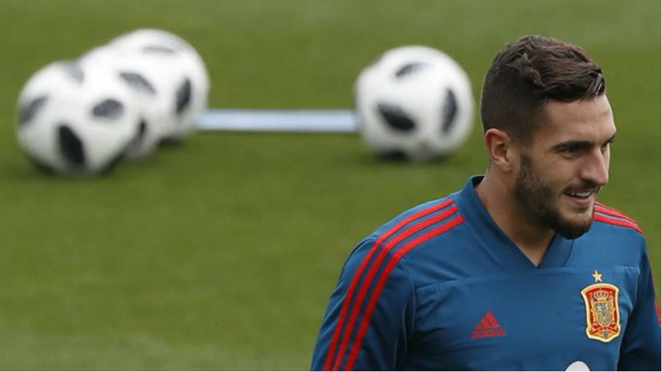 Entrevista a Koke: "La gente está muy enchufada, con ganas"