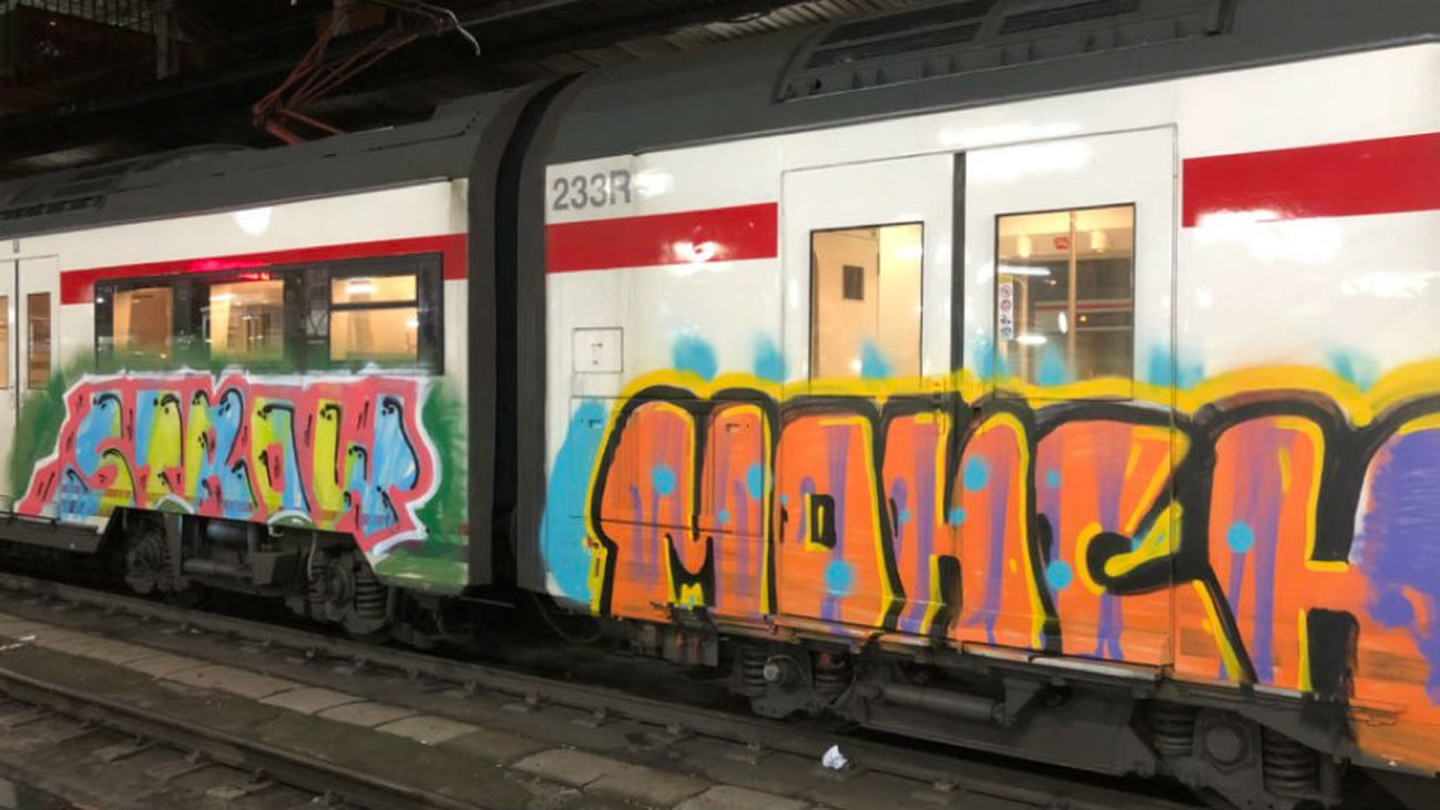 Entrevista a Pedro López, gerente de Cercanías Madrid, sobre los grafitis en los trenes