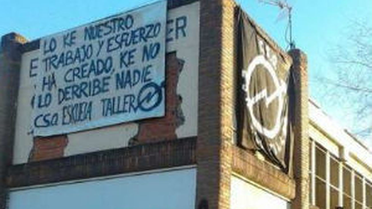 La Escuela Taller de Alcorcón, desalojada por orden judicial