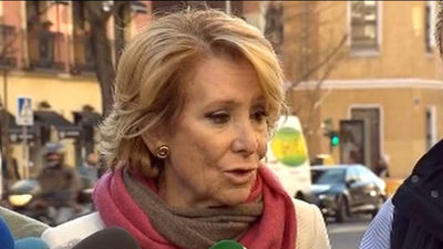 Esperanza Aguirre insiste en su interés en colaborar con la Justicia