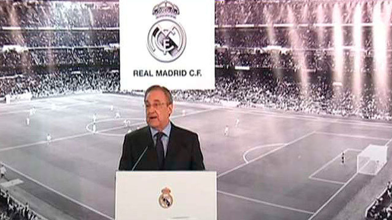 Florentino Pérez ratifica a Benítez y le da "todo" el respaldo del club