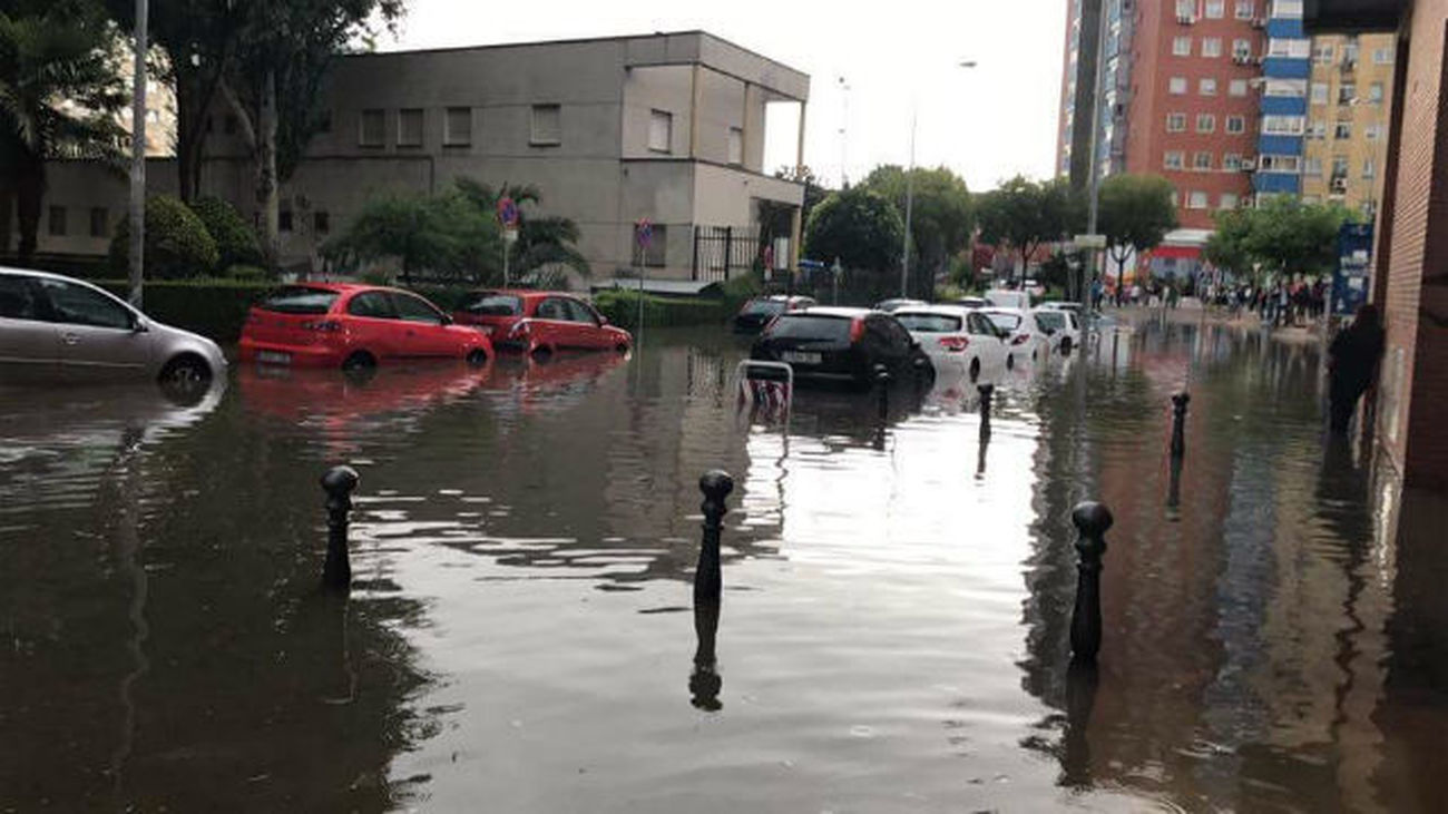 Nos vamos a Fuenlabrada, donde la fuerte tormenta ha dejado huella