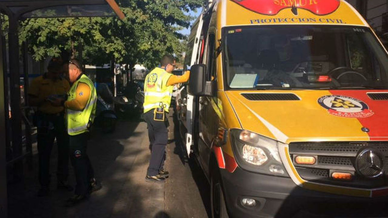 Herida muy grave tras ser acuchillada por su pareja en pleno barrio de  Salamanca
