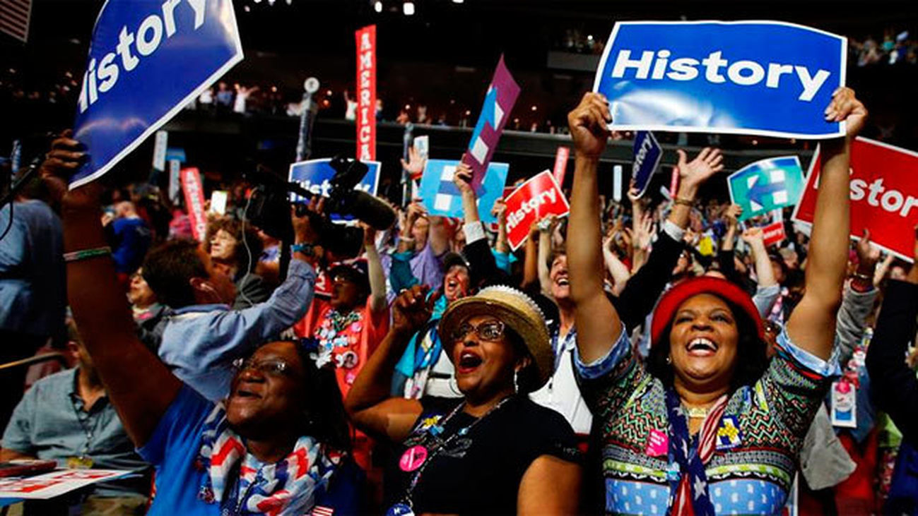 Hillary Clinton se acerca al sueño de lograr la Presidencia con una nominación histórica