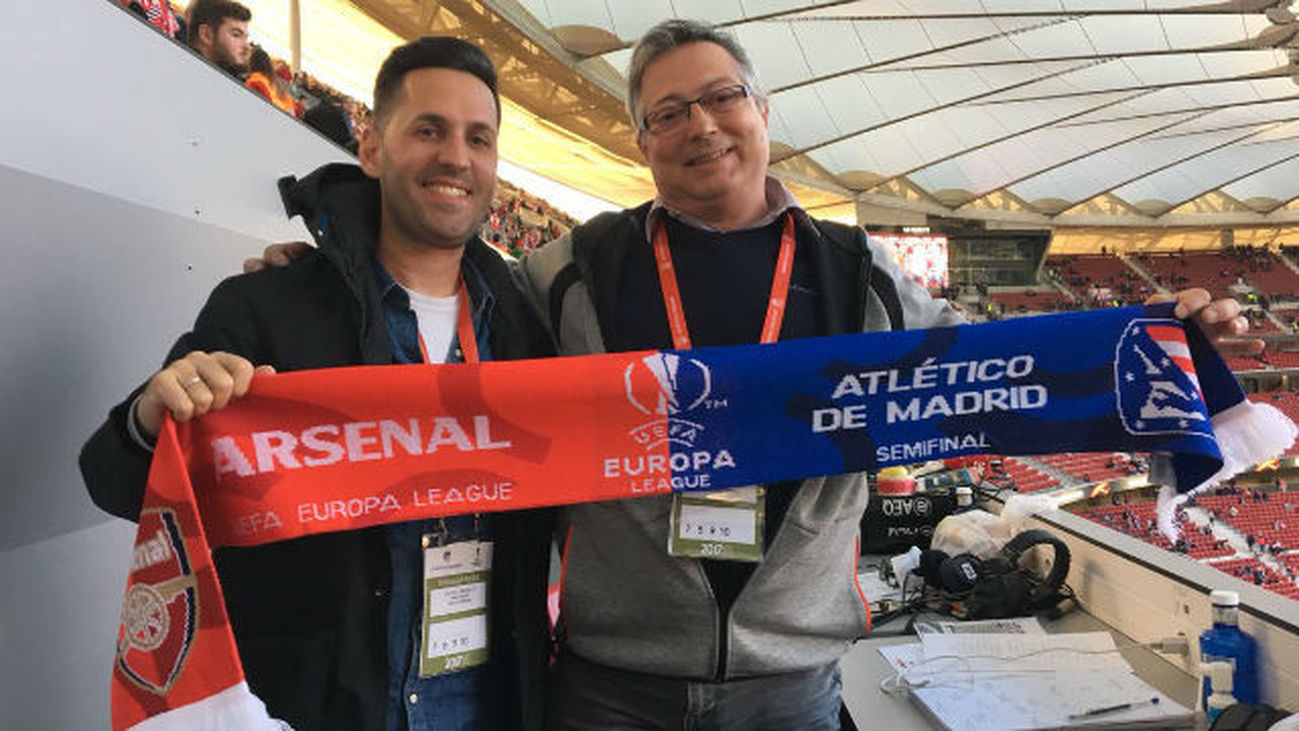 Así narró José Mª Bonilla la clasificación del Atleti para la final de la Europa League