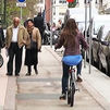 Cermi demanda al Ayuntamiento de Madrid por los carriles-bici que ocupan aceras