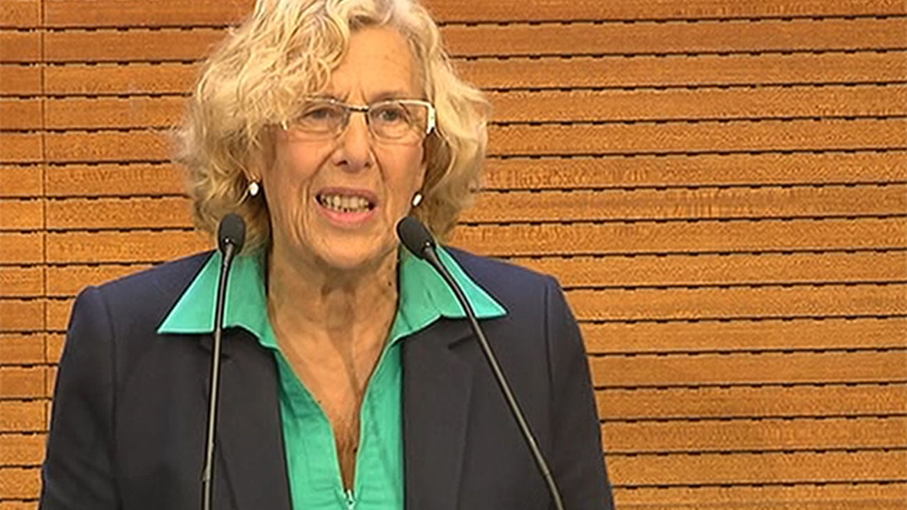 Manuela Carmena se muestra muy satisfecha de los 100 días al frente de la alcaldía de Madrid