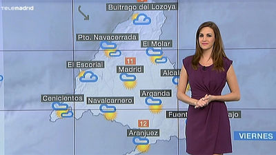 Martes inestable, con chubascos aislado y bajada de las temperaturas