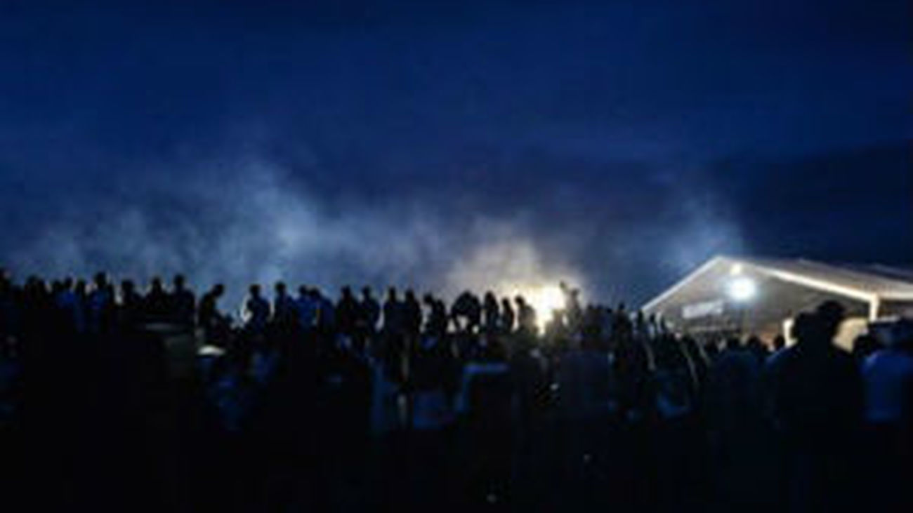 Mil jóvenes abandonados en una capea ilegal a 62 kilómetros de la capital