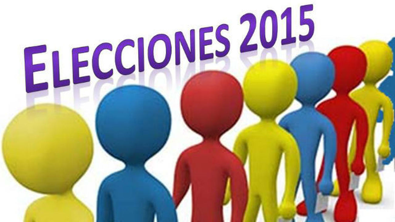 Bloque electoral con la información del PP, PSOE, Izquierda Unida, Ciudadanos y Podemos