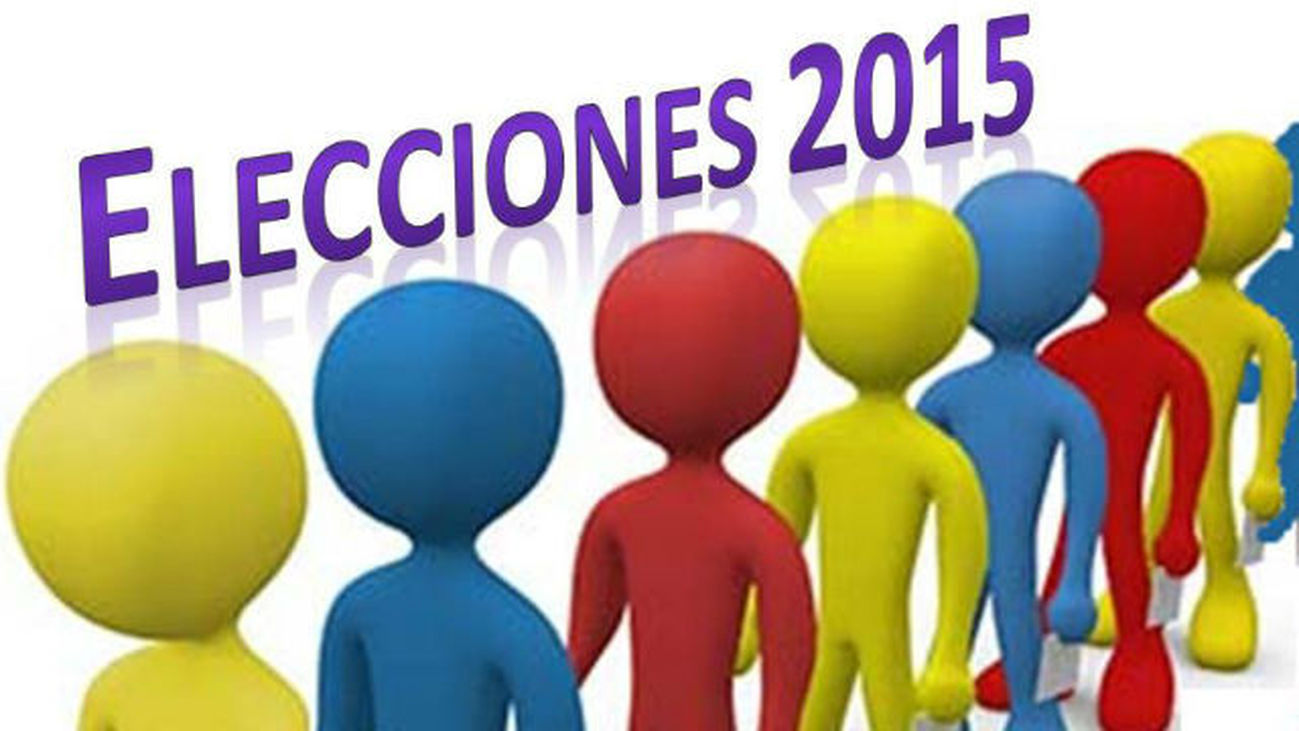 Bloque electoral con la información del PP, PSOE, Izquierda Unida, Ciudadanos y Podemos