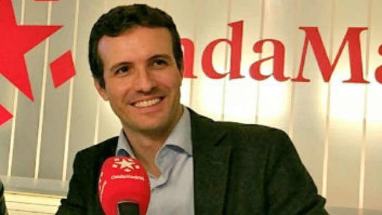 Pablo Casado: "Es absolutamente falso lo que se dice sobre mi carrera"