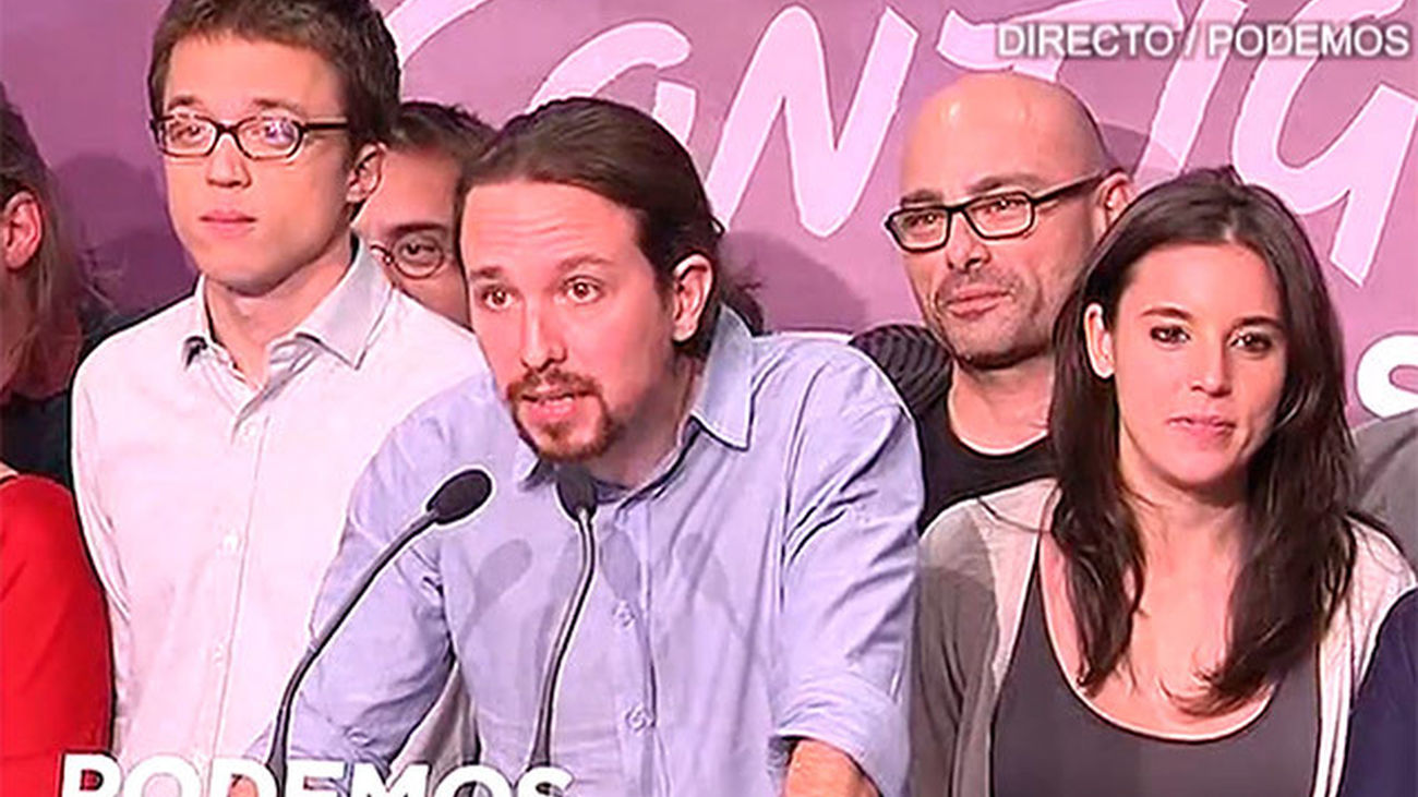 Pablo Iglesias: "España termina con el turnismo. Estamos ante una nueva transición"