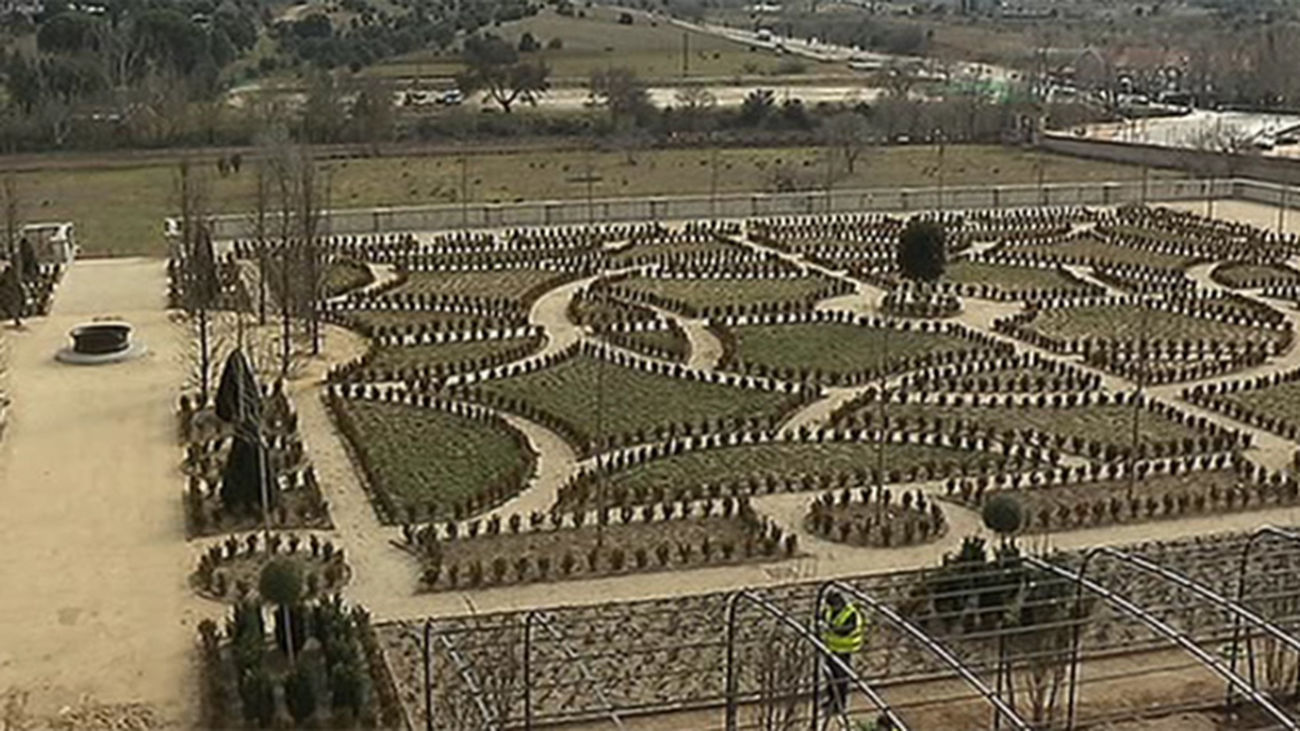 El Palacio del Infante don Luis de Boadilla cuenta con sus propios jardines de Versalles, en versión mini