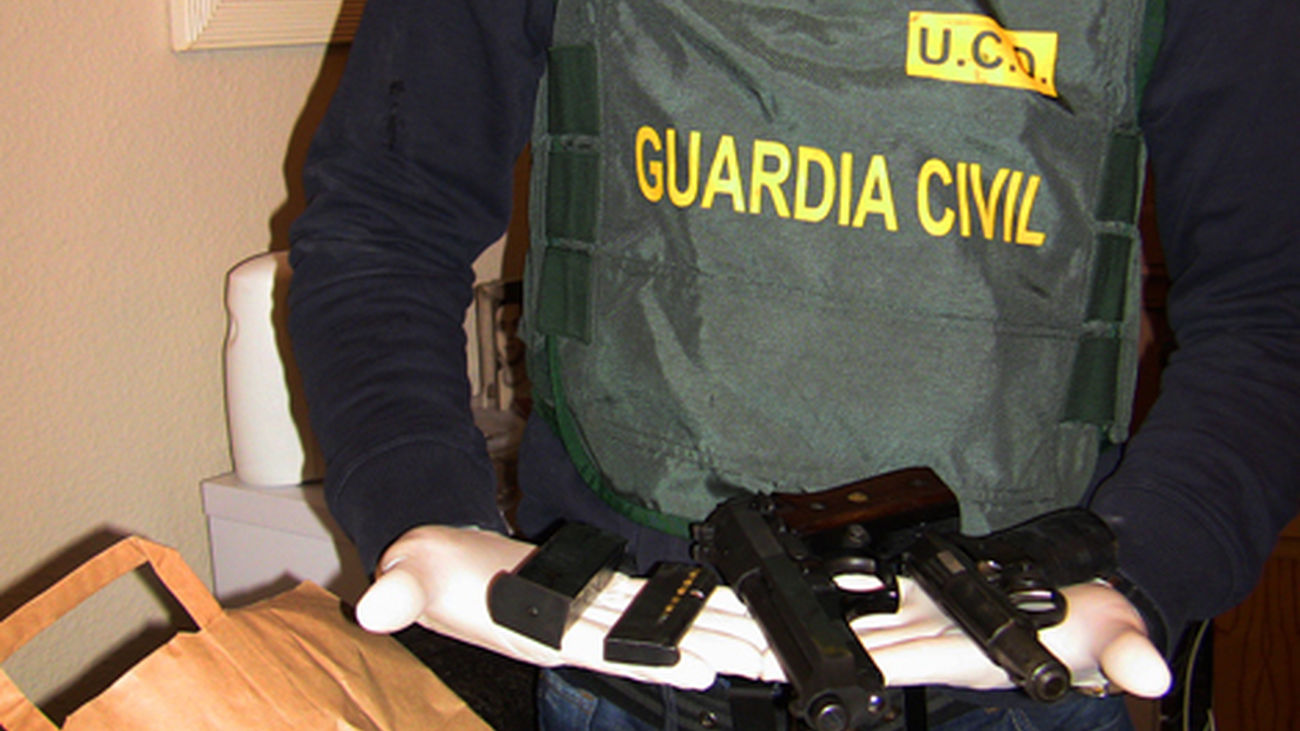 La Policía y la Guardia Civil investigan el robo de un centenar de armas de una galería de tiro de San Sebastián de los Reyes