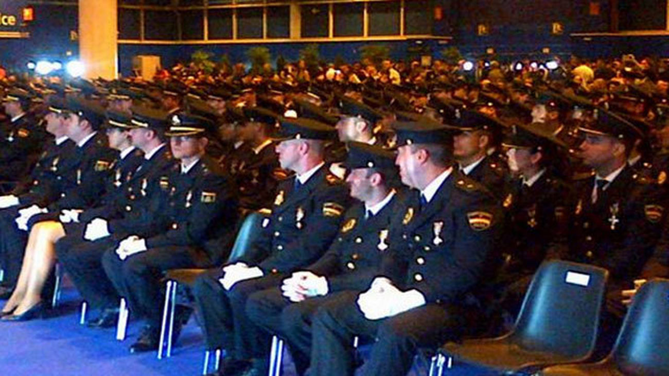 La Policía Nacional condecora a los investigadores del caso del pederasta de Ciudad Lineal