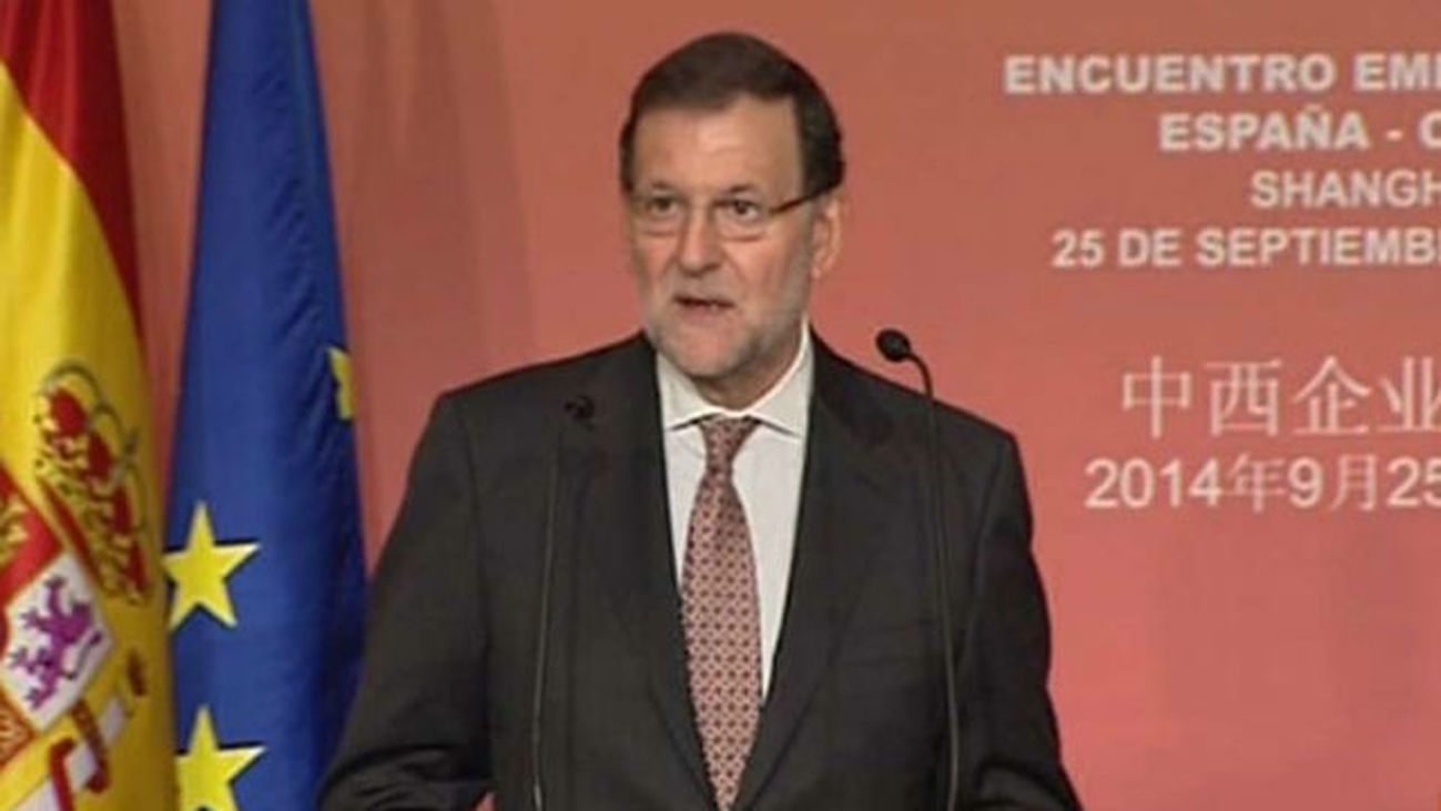 Rajoy pone en China en valor el crecimiento de España frente al estancamiento de la UE