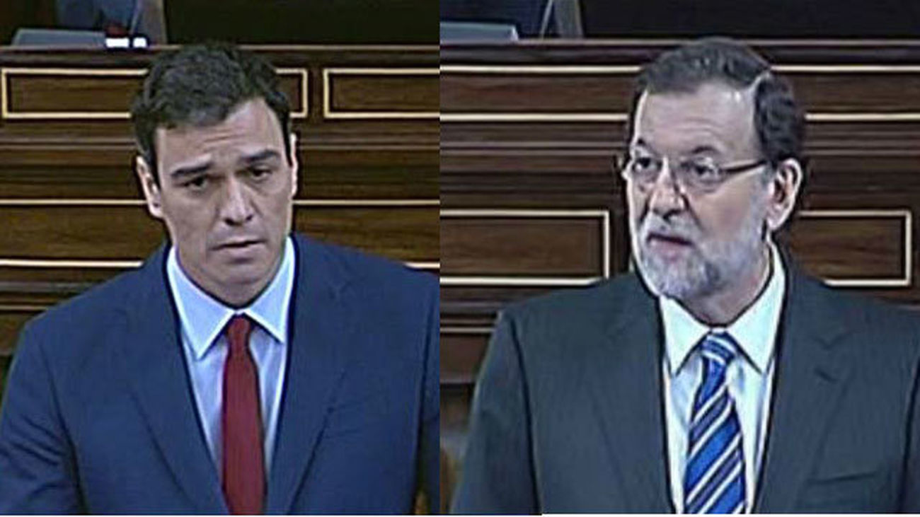 Rajoy ensalza sus reformas de empleo juvenil, mientras Sánchez le critica por "ofrecerles el pasaporte o el INEM"
