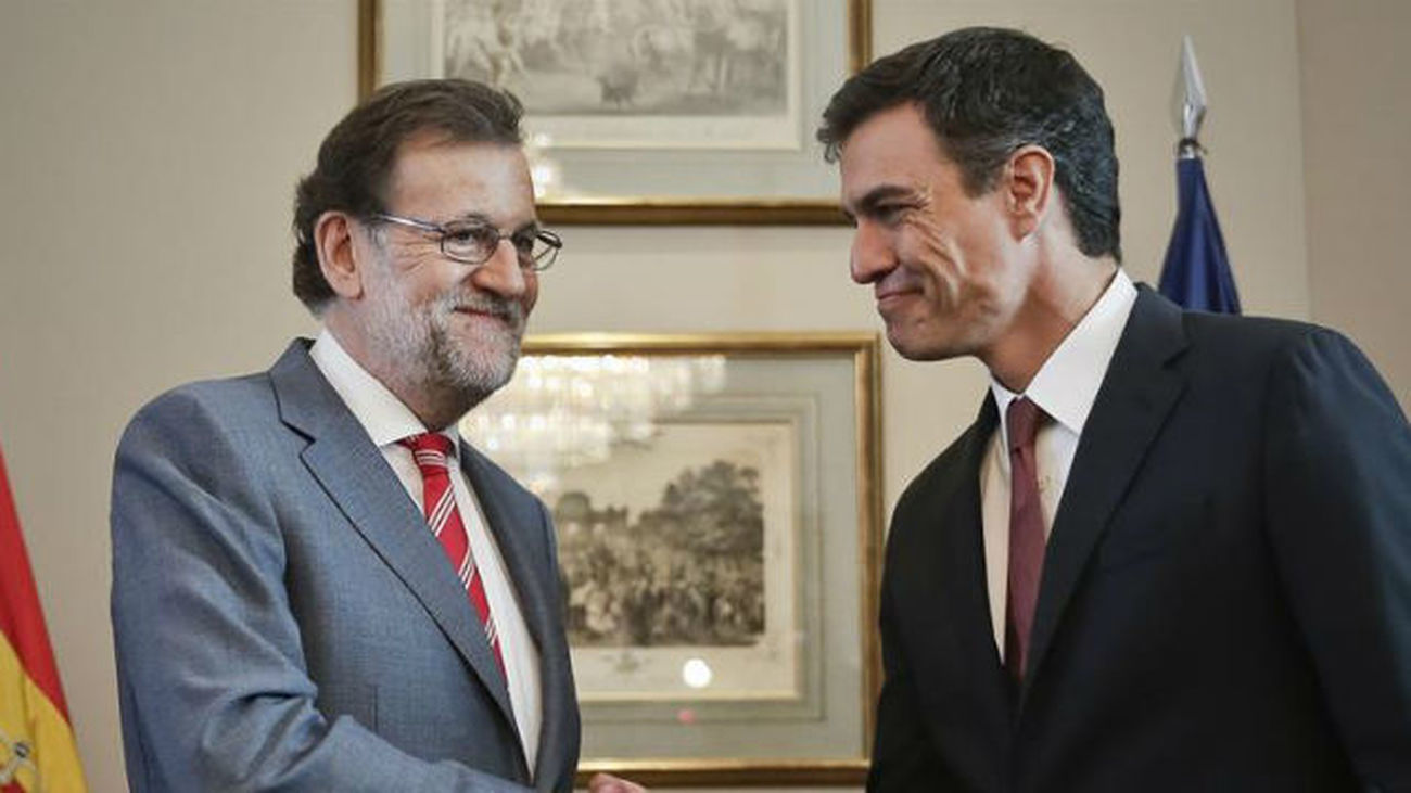 Rajoy acaba su primera ronda de contactos con un 'no' de Pedro Sánchez