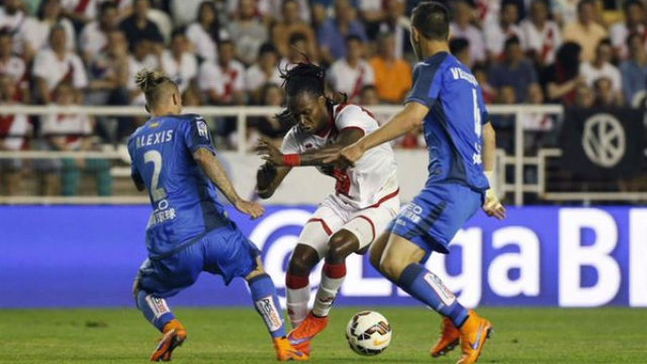El Rayo empata en Getafe (1-1) en un partido gélido