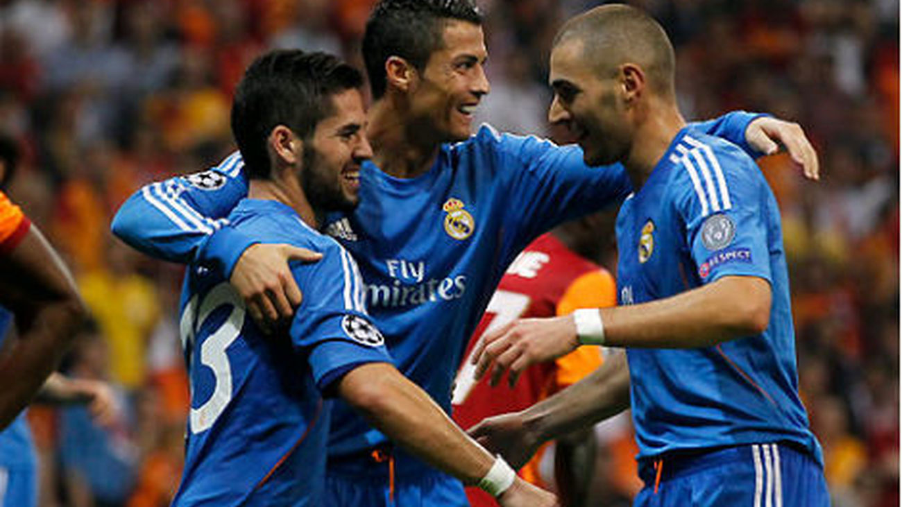 1-6. El Real Madrid, con un descomunal Cristiano, avasalla al Galatasaray