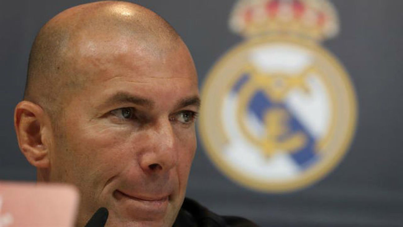Rueda de prensa Zidane