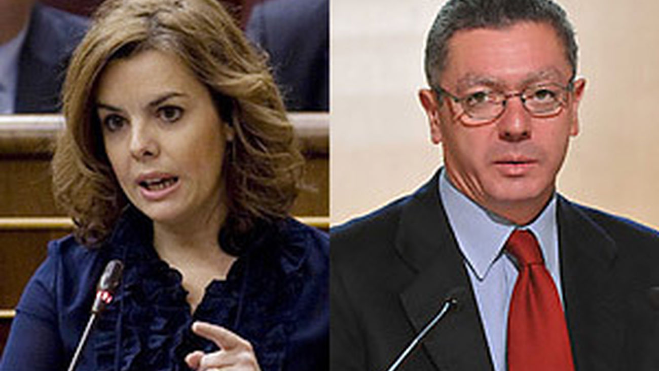 Sáenz de Santamaría destaca la "gran visión política" del dimitido Gallardón