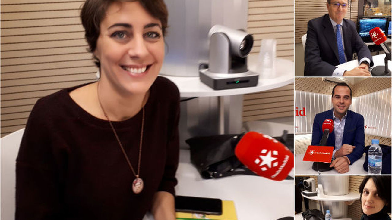 Tertulia con los portavoces de la Asamblea de Madrid sobre el caos en la AP6