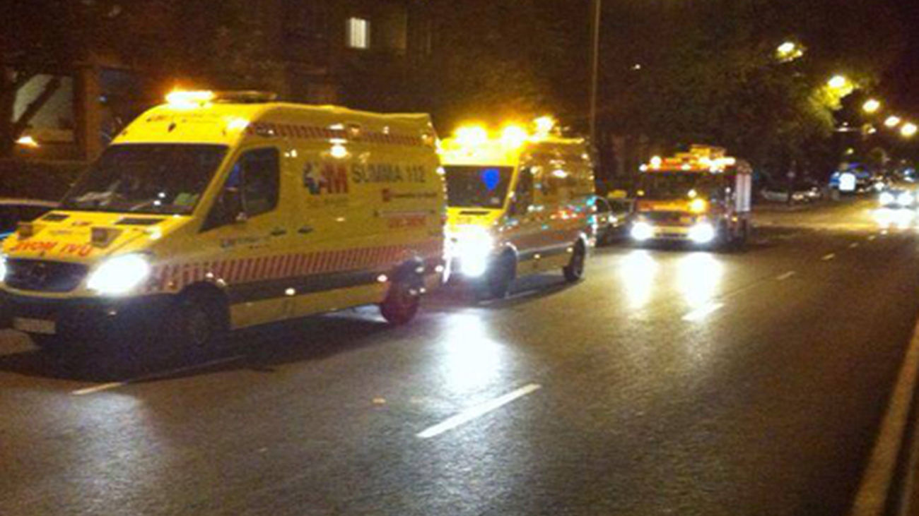 Trágica noche de sucesos en Madrid con cuatro fallecidos
