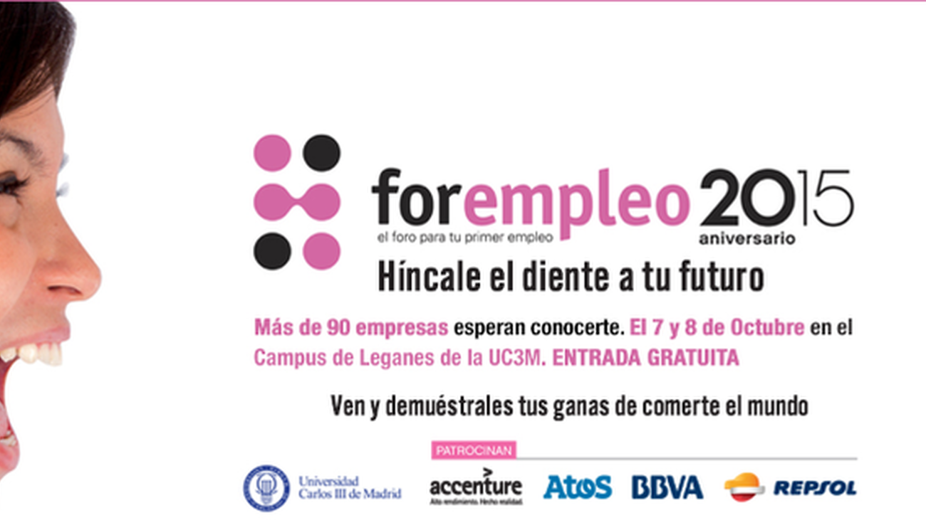 La Universidad Carlos III celebra en Leganés el foro para el primer empleo 'FOROEMPLEO'