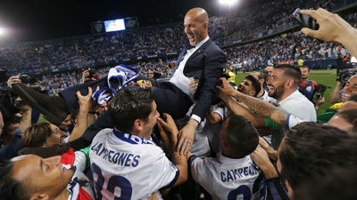 Zidane: "Ha sido una Liga trabajada, el mérito es de todos"