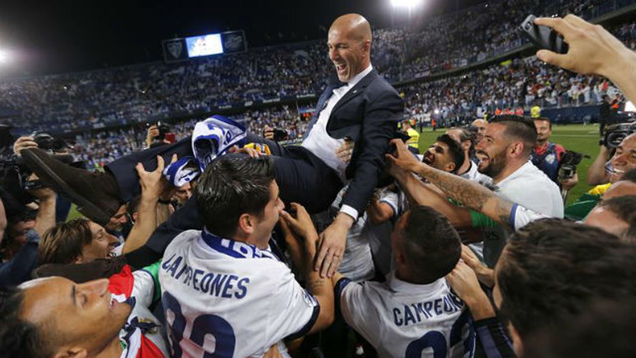 Zidane: "Ha sido una Liga trabajada, el mérito es de todos"