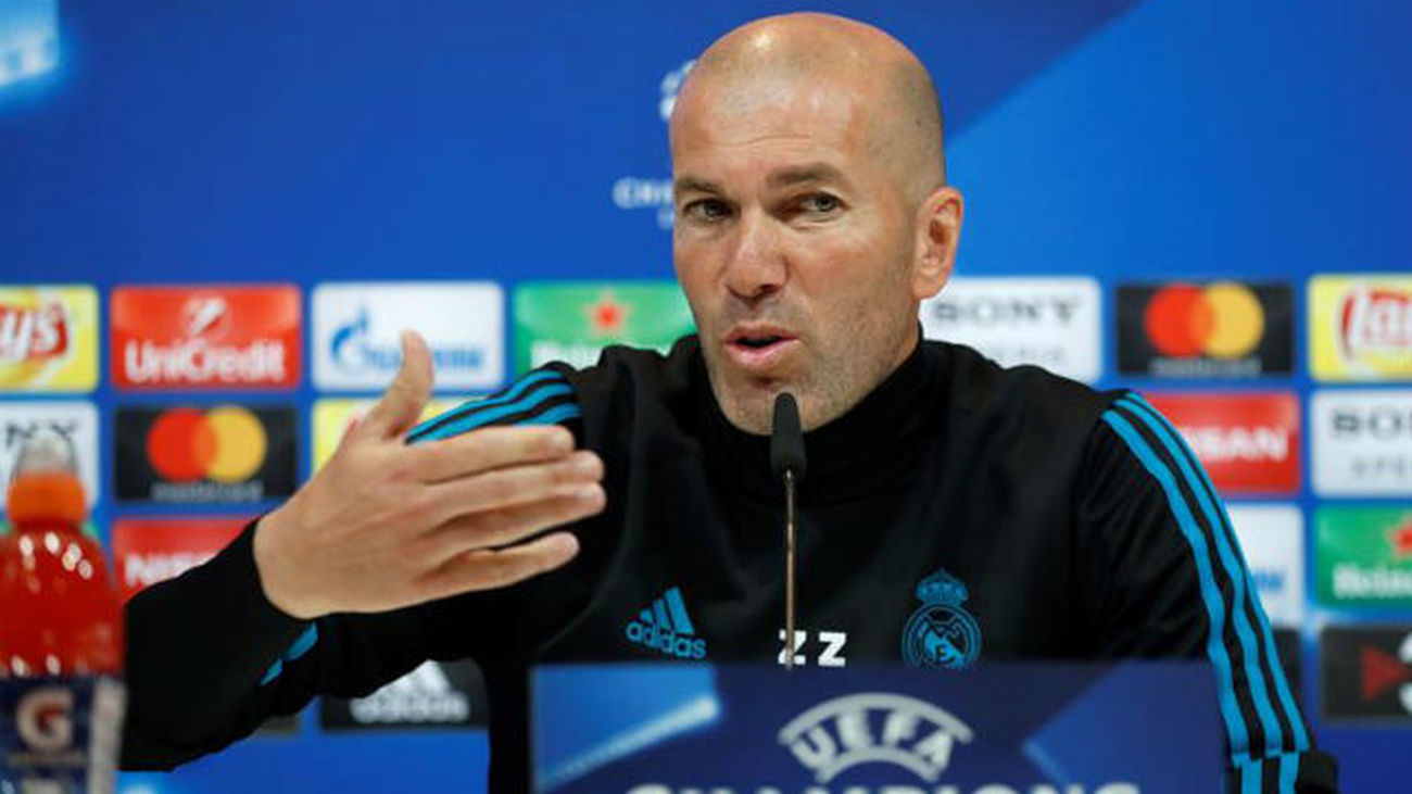 Zidane: "La clave es pensar en ganar el partido"