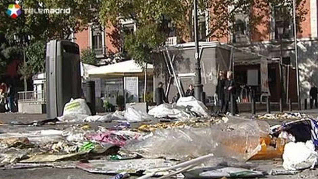 Más basura y nueva oferta de las empresas tras una semana de huelga en Madrid