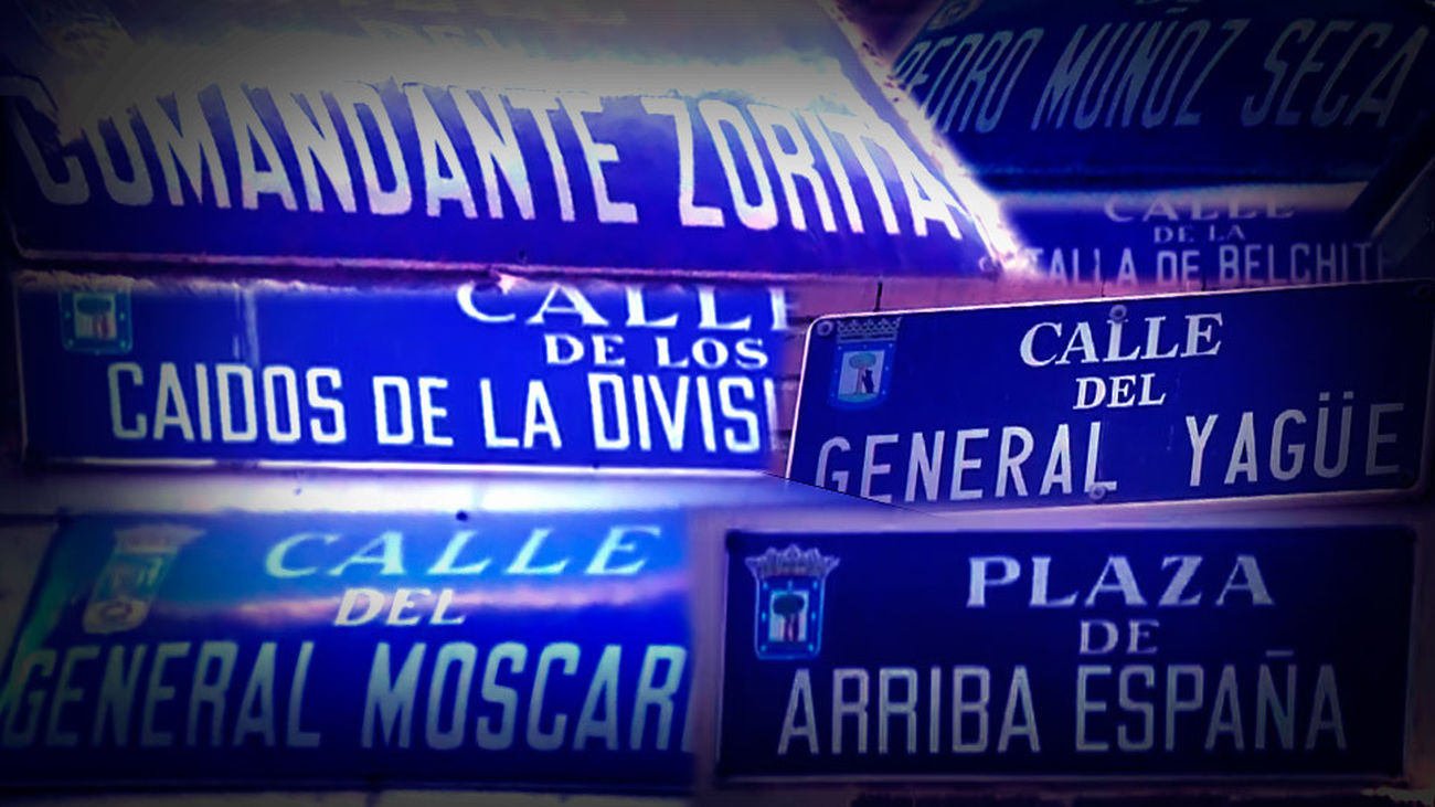 Los cambios en el callejero madrileño se producirán a final de año