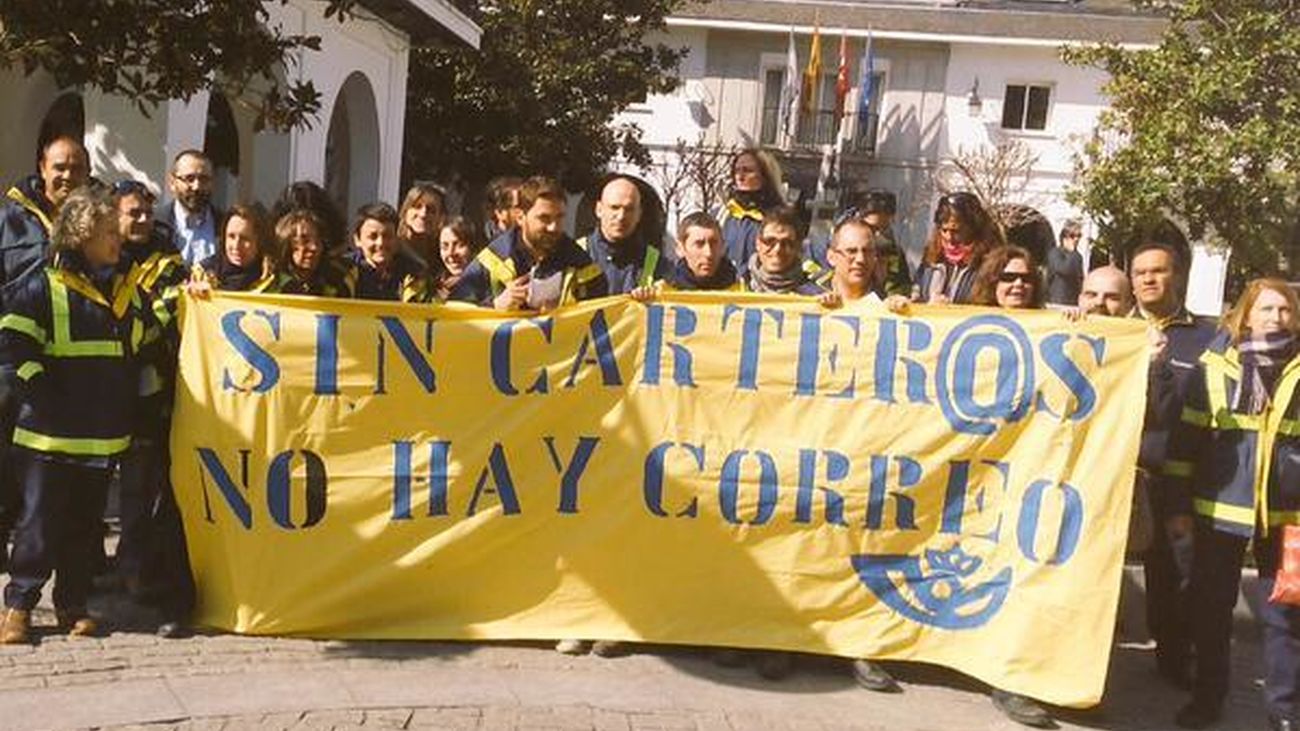 Los carteros de Majadahonda ponen fin a la huelga indefinida, pero harán paros parciales