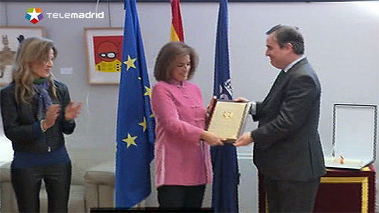 La ciudad de Madrid recibe la máxima distinción al mérito deportivo