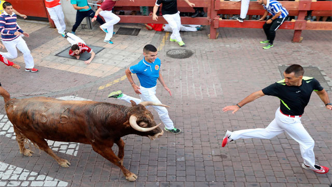 Nueve heridos, tres con carácter reservado, en el último encierro de 'Sanse'