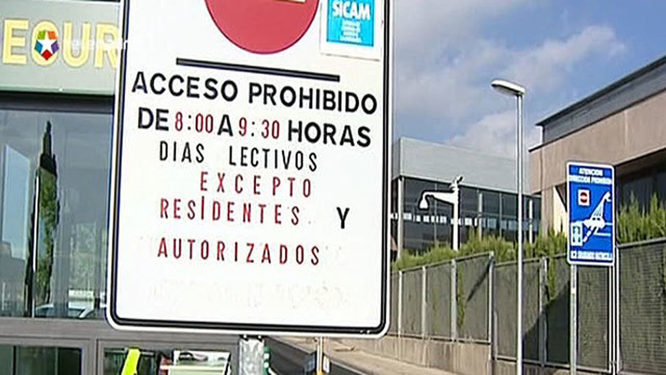 La limitación del tráfico en La Moraleja vuelve a funcionar