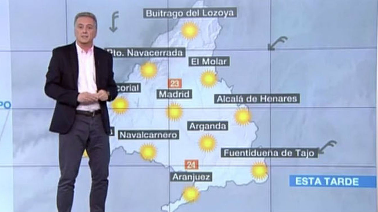 Las máximas seguirán subiendo