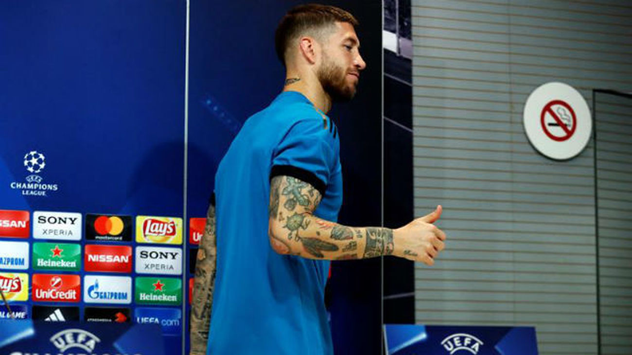 Lo mejor de la rueda de prensa de Sergio Ramos