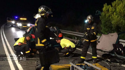 Un muerto y un herido grave en una colisión frontal en Daganzo